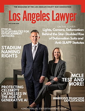 Los Angeles Lawyer Cover Image